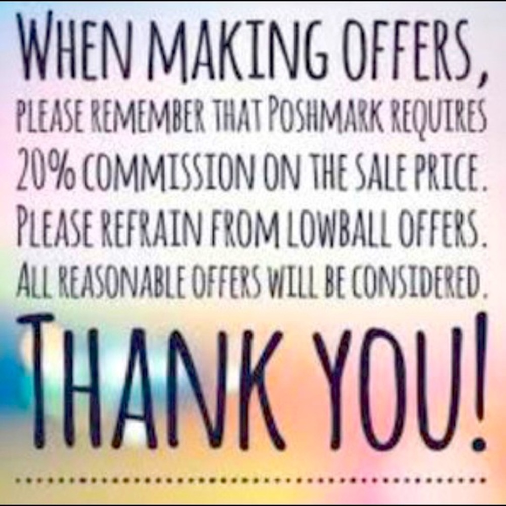 Please keep in mind ! Add a  bundle to save or send reasonable offers please !